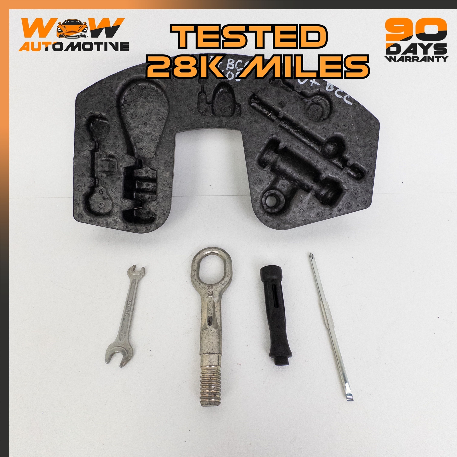 03-12 BENTLEY CONTINENTAL GTC FLYING SPUR  TOOL CARRIER SPARE TIRE TOOLS KIT OEM