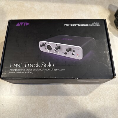 AVID Fast Track Solo Guitar & Vocal Recording System