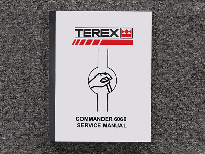 Terex COMMANDER 6060 Digger Derrick Shop Service Repair Manual