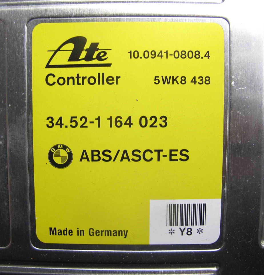 Módulo BMW E36 ABS ASC+T 1992-1999 325i 328i M3 1164023 1090029 usado OEM Foto 3 de 3