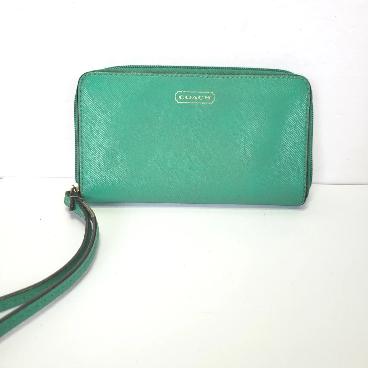 emerald coach purse