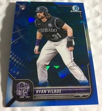 Ryan Vilade 2022 Bowman Chrome Sapphire Baseball 