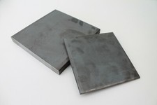 Stahlplatte quadratisch ohne Loch Stahl roh - 100-300mm Metall Eisen Ankerplatte