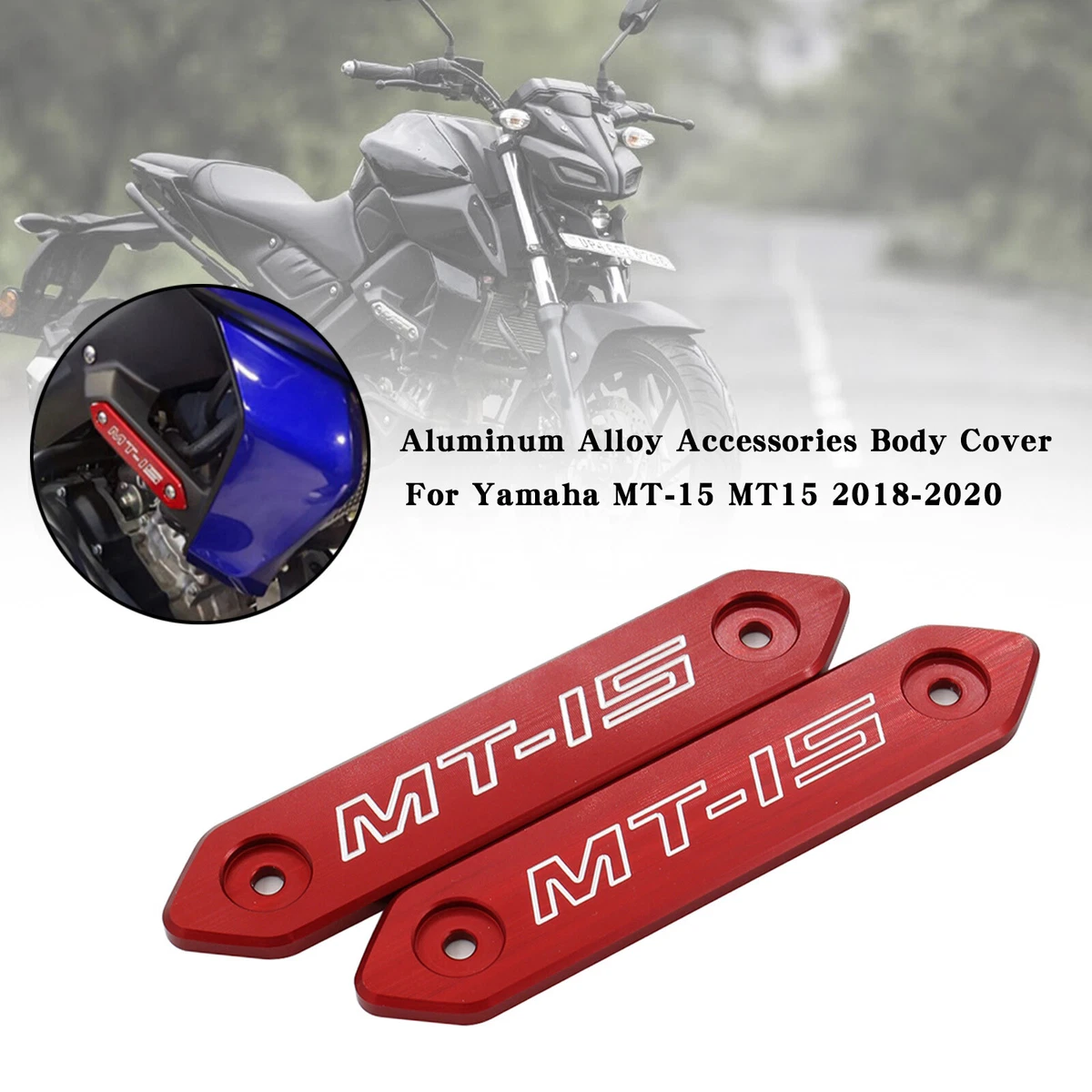 Aluminum Alloy Accessories Body Cover For Yamaha MT 15 MT 15 MT15