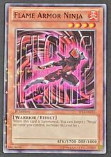 Yugioh TCG - Flame Armor Ninja - SP13-EN015 - LP/NM - 1st - Starfoil Rare 2013