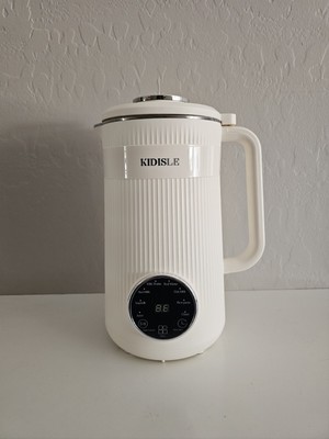 8 in 1 Nut Milk Maker Blender, 32oz Homemade Almond, Oat, Coconut, Soy, White