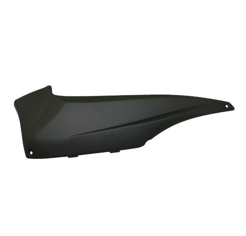 Bas de caisse gauche noir mat pour maxi-scooter Yamaha Tmax 500 modèles 2001 à 2007