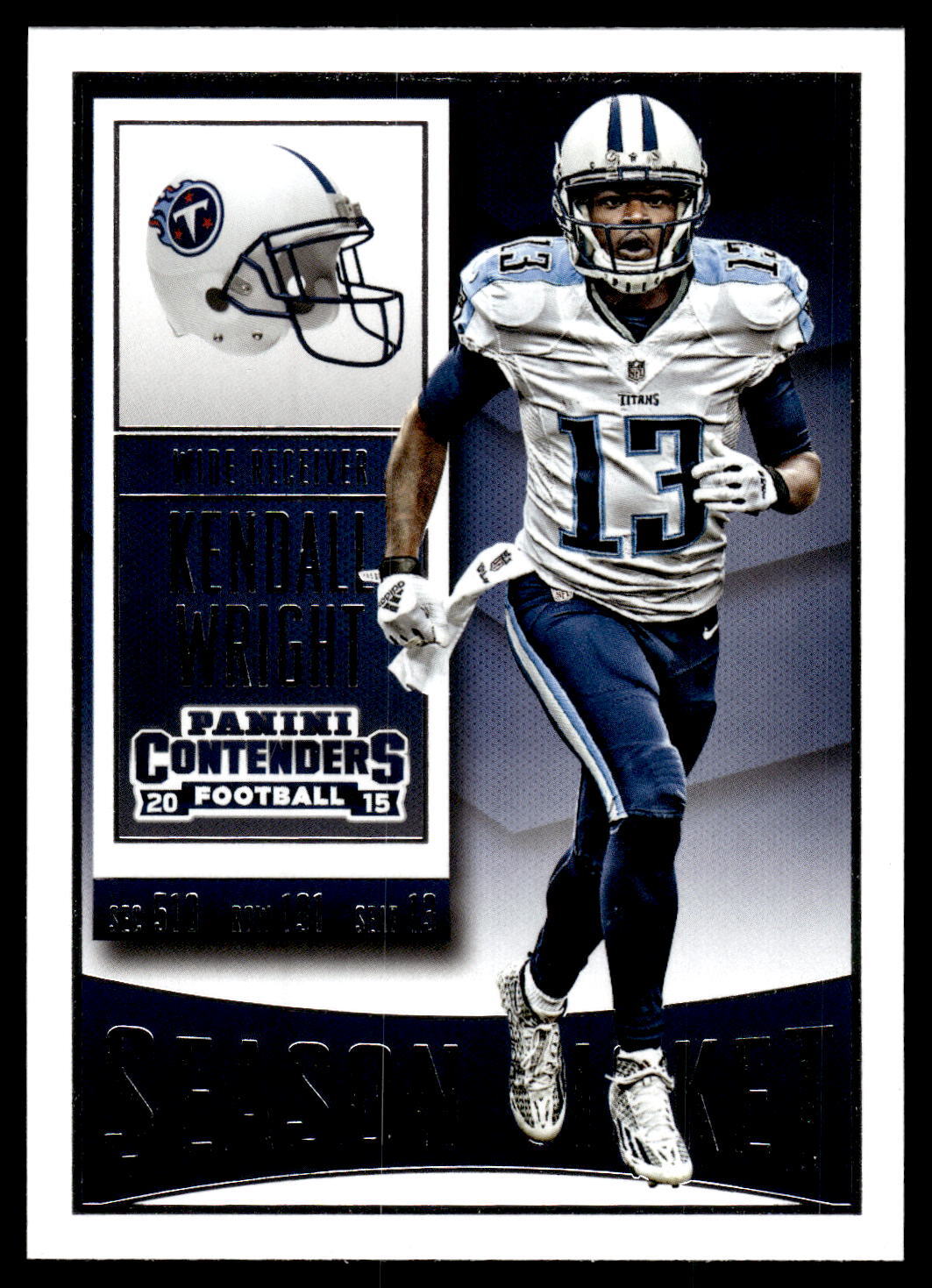 2015 Panini Contenders #38 Kendall Wright NRMT or Better