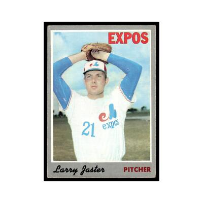 Larry Jaster 1970 Topps #124 Montreal Expos Baseball Card VG