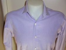 POLO RALPH LAUREN 100 Cotton Men's Shirt Size 16 Long Sleeve Collar NWOT