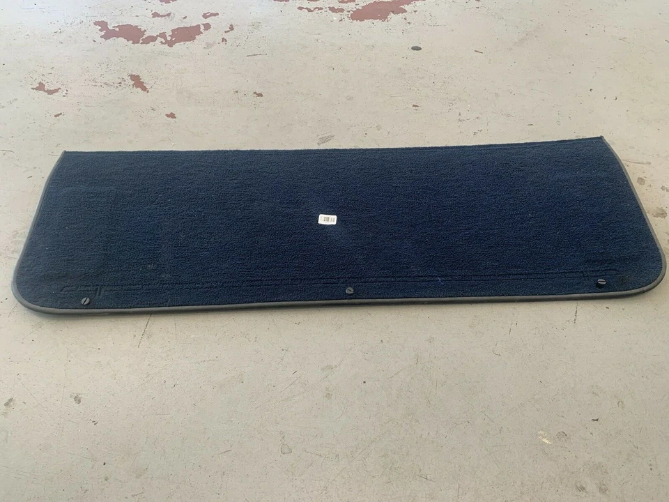 Range Rover 1995-2002 panel puerta trasera moldura alfombra azul oscuro Foto 2 de 4