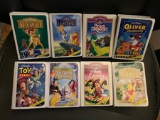 Set of 8 Vintage 1996 McDonalds Happy Meal Disney Masterpiece Collection Figures