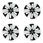 New Genuine Volkswagen ID3 18" Inch Steel Wheel Caps Covers Set 4x 10A601147BWZG