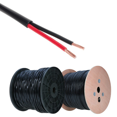 16/2 In-Wall Outdoor Burial UV CL2 Speaker Cable 16 AWG 100ft 250ft 500ft lot