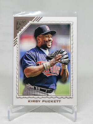 2022 Topps Gallery  #112 Kirby Puckett Minnesota Twins E6B