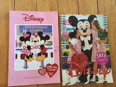 Vintage Disney Store Catalogs ~ Valentine's Day ~ 1996 2000 Mickey