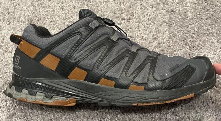 Salomon Uomo XA Pro 3D Nero Scarpe da Trail Running Escursionismo Sneakers Taglia 11 5