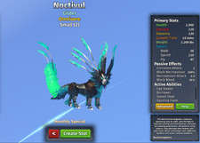 Noctivul Species | Creatures of Sonaria | Roblox