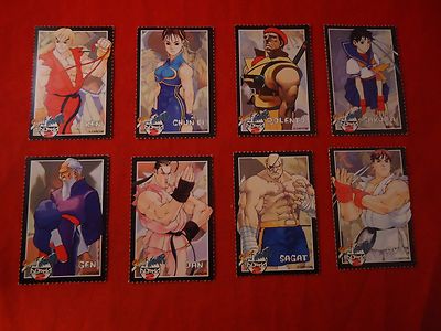 Street Fighter Alpha Super Nintendo SNES Trading Card Ken Ryu