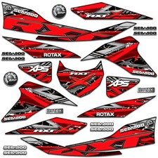 Decal Kit for 2019-2021 SEA DOO RXT 300 RED