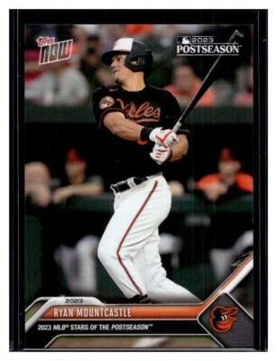 2023 Topps Now Stars of the Postseason #PS-15 Ryan Mountcastle Base Card (Qty)