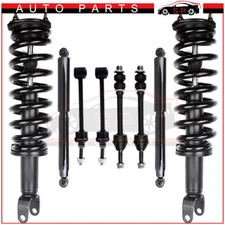 Front Struts & Rear Shocks & Sway Bar Links Kit For 06 07 08 Dodge Ram 1500 4WD