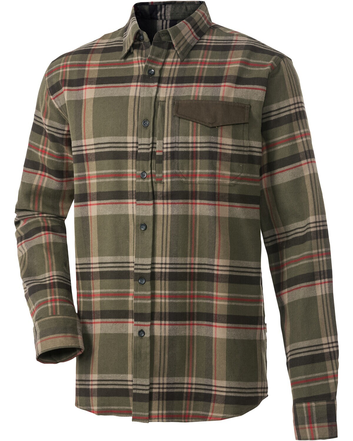 Parforce Jagdhemd Рен Rundhals Langarm kariert херрен ной 13690₽