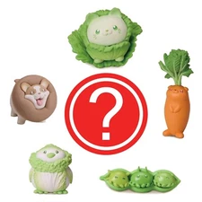 Random Vegetable Fairy Animal Figure Vol. 6  Blind Box Japan Toy Gashapon Figure