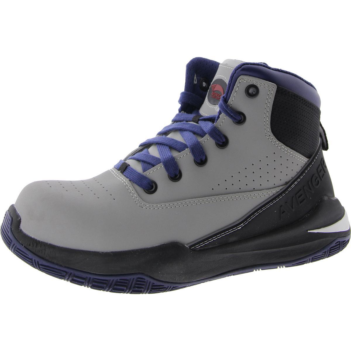 Рабочие и защитные ботинки Avenger Mens Reaction Mid серого цвета 85 Medium D BHFO 4589 6390₽