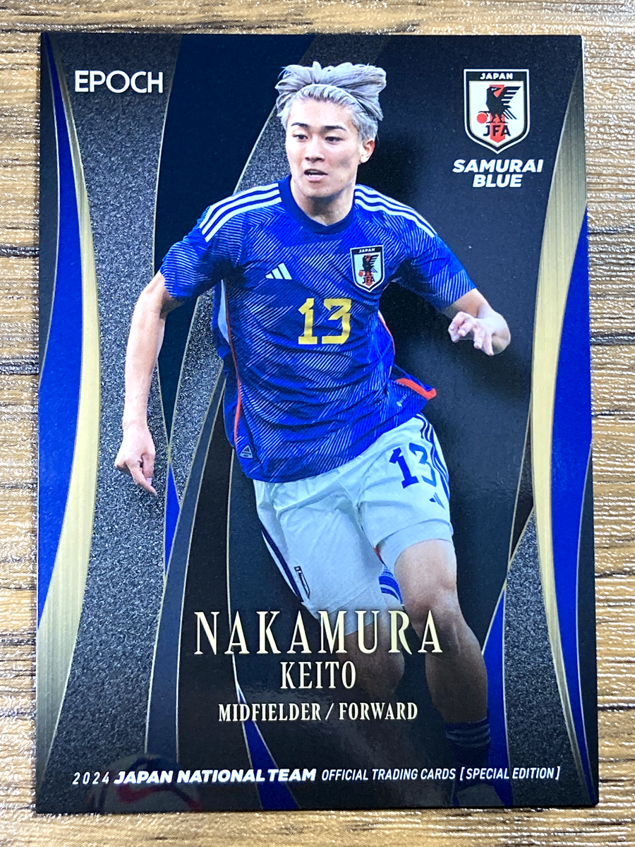 Samurai Blue Japan National Team Soccer Card Epoch 2024 No.25