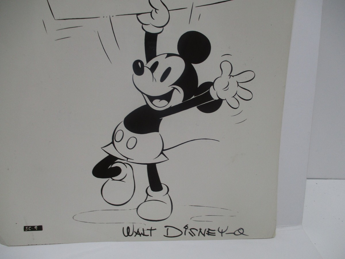 Original c 1939 Photo WALT DISNEY'S MICKEY MOUSE Pictorial Parade