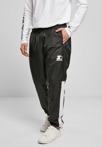 STARTER Pantaloni della tuta uomo da jogging sportivi in nylon Black | eBay