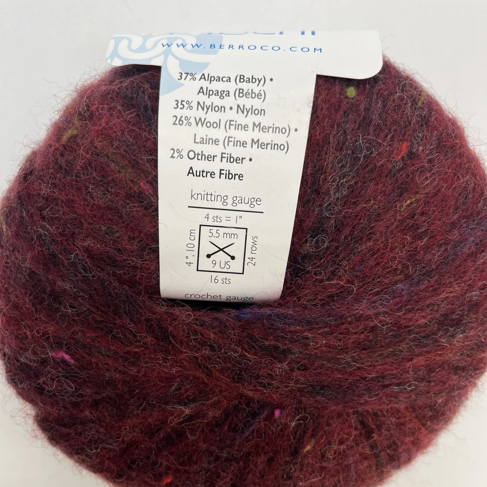 Berroco Mochi 37/35/26/2 Bebé Alpaca/Nailon/Lana/Otra Fibra 50g 191yd Foto 3 de 4