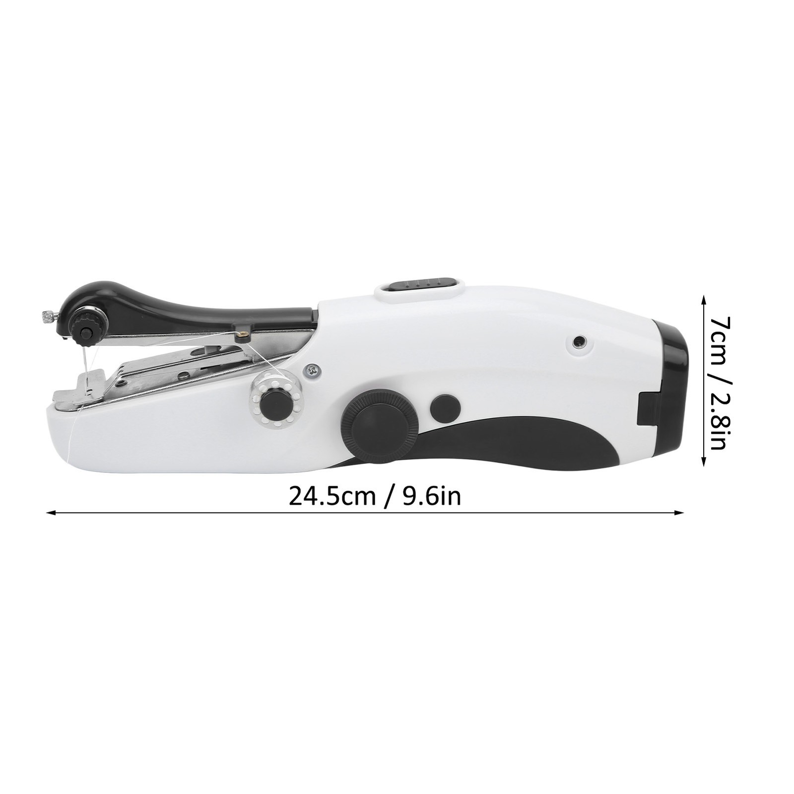 Handheld Sewing Machine Portable Mini Electric Double Needle DIY Handheld Sewing