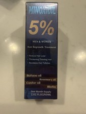 Minoxidil Hair 5 Regrowth Treatment Men or Women 2.02 fl oz exp: 01/29/2029