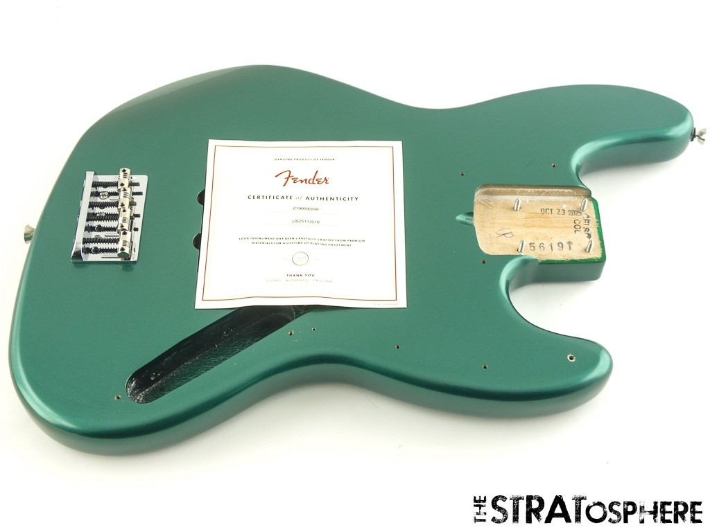 ベース Fender USA Jazz Bass Adam Clayton model Fender USA Adam Clayton JAZZ BASS BODY & HARDWARE Bass Parts Rush