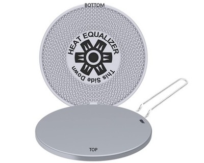 Heat Equalizer-9.25 inch High-Polish Commercial-Grade Diffuser for Gas & Elec...