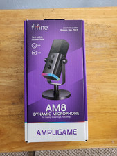 FIFINE AM8 Gaming Microphone for Streaming  Podcasting BRAND NEW 