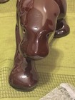 Vintage 1950s Ceramic Stalking Brown Panther Cougar TV Light Lamp Works 22" — photo 2