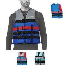Sea Doo Navigator Nylon Mens Womens Life Jacket Unisex Safety Ski Vest PFD