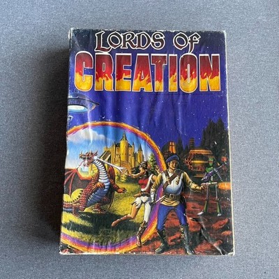 Lords of Creation RPG (Avalon Hill, 1983)   Vintage Boxe Set of Four Books ONLY