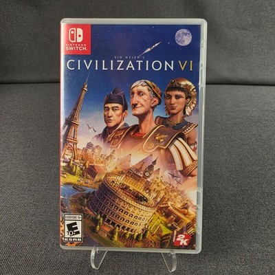 Sid Meier's Civilization VI Nintendo Switch Strategy Game 2K CIB Complete