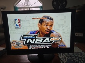 Sega Dreamcast Celtics Themed Green LED Battery MOD W/NBA 2k2 & Green VMU Cont.