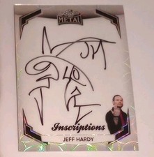 Jeff Hardy 2026 Leaf Metal Pop Century Inscriptions Sketch On Card Auto /35 TNA