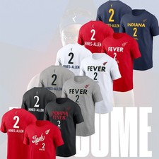HOT - Myisha Hines-Allen #2 Indiana Fever 2026 Player Name & Number FASTSHIP Fan