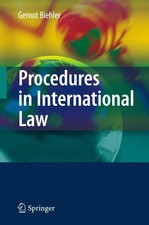 Gernot Biehler | Procedures in International ...