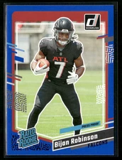 2023 Donruss #305 Bijan Robinson Press Proof Blue