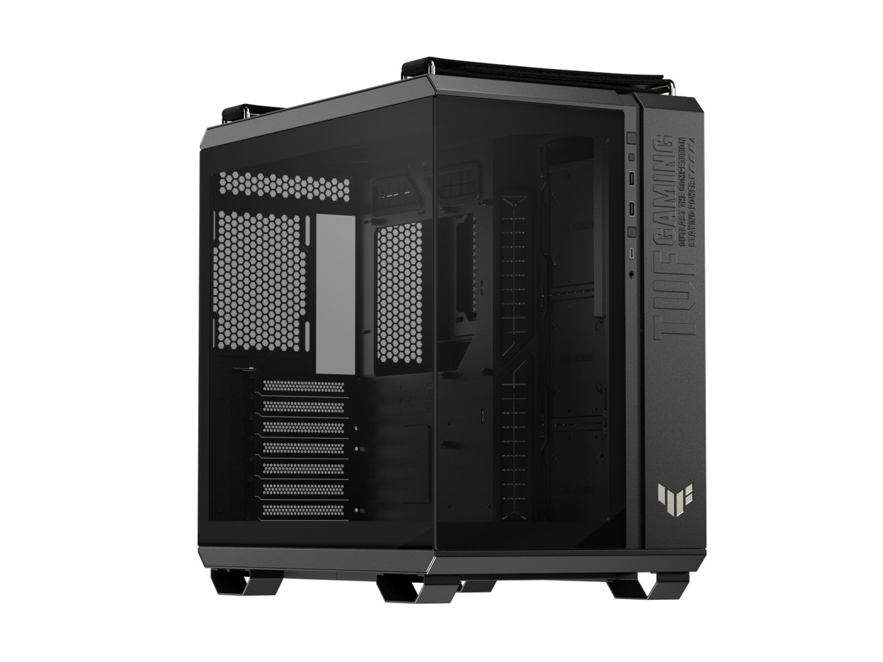 Игровой корпус ASUS TUF Gaming GT502 Horizon ATX средней высоты безграничный панорамный 54890₽