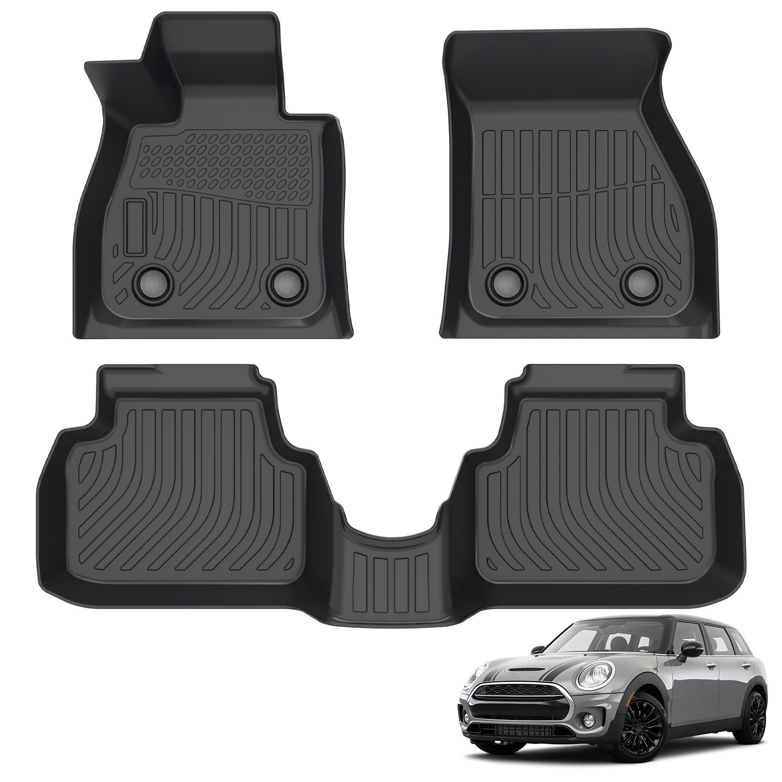 Alfombrillas 3D para 2015-2025 MINI F54 Clubman Alfombrillas Alfombrillas Alfombrillas Suelo