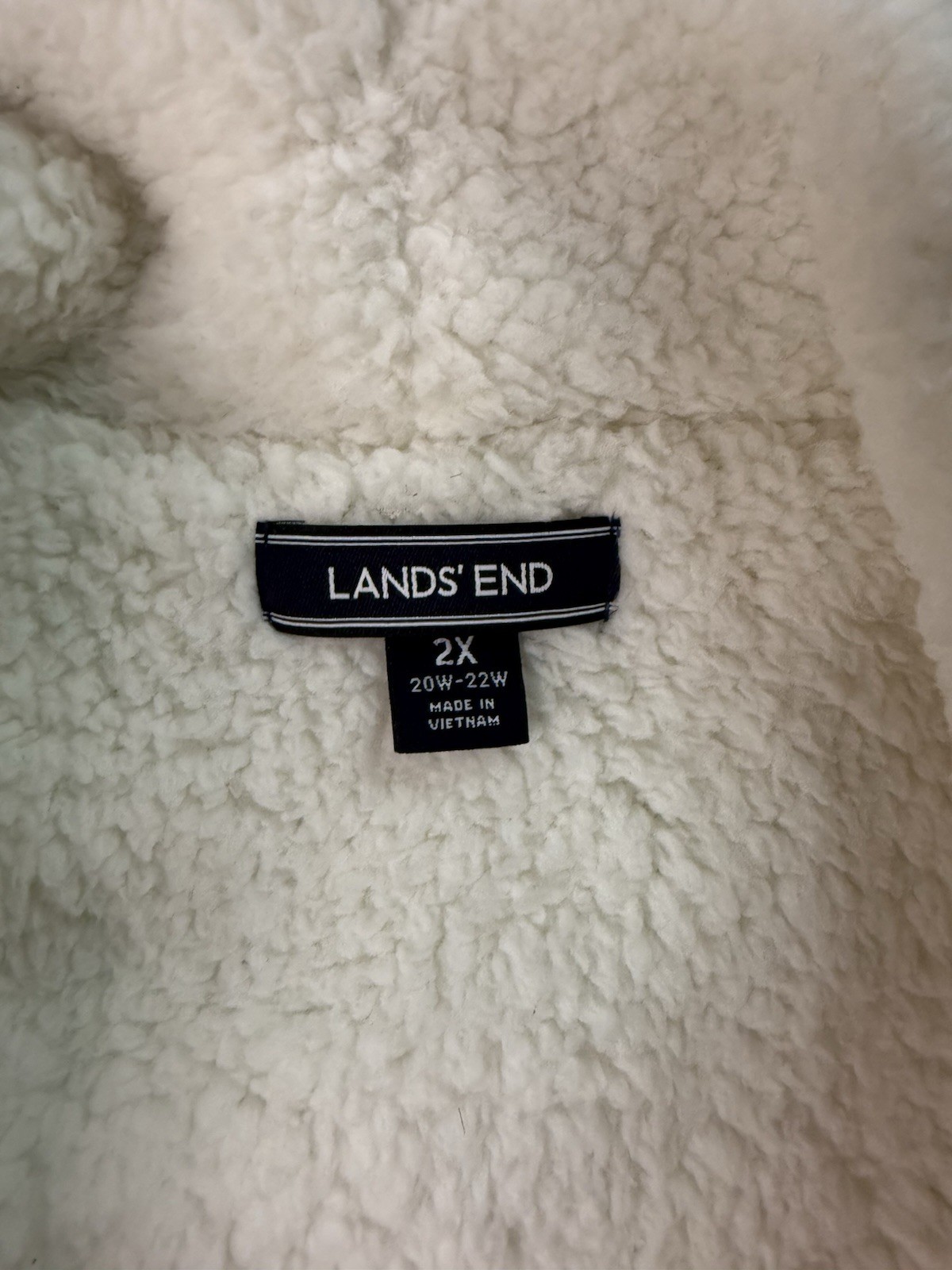 Lands end sweater jacket - image 2